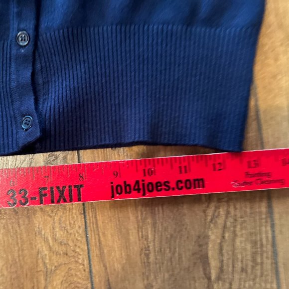 Cielo , Navy Blue, Women’s Long Sleeve Cardigan Size M (Runs Smaller) - Picture 10 of 11